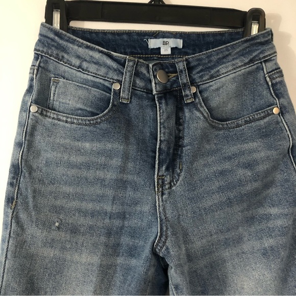 Cropped BP light distressing jeans - Picture 6 of 7